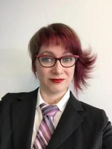 Gabrielle Kern - responsable de l'accueil, de l'hospitalité et des communications