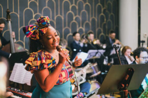 Featured singer, Brittney Caraway